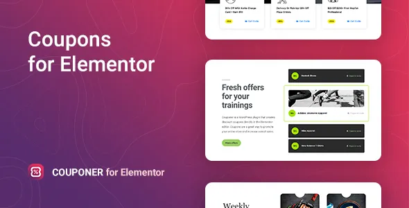 Couponer for Elementor