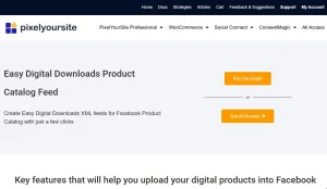 EDD Product Catalog Feed by PixelYourSite