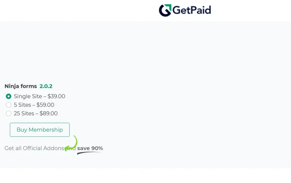 GetPaid For Ninja Forms