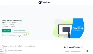 GetPaid Mollie Payments