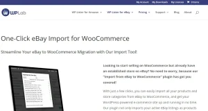 Import from eBay to WooCommerce
