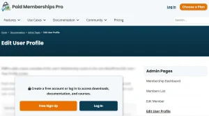 Paid Memberships Pro – Member History Add On