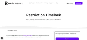 Restrict Content Pro – Timelock