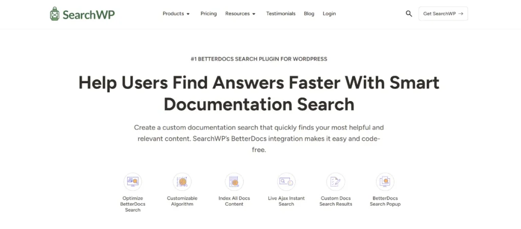 SearchWP BetterDocs Integration
