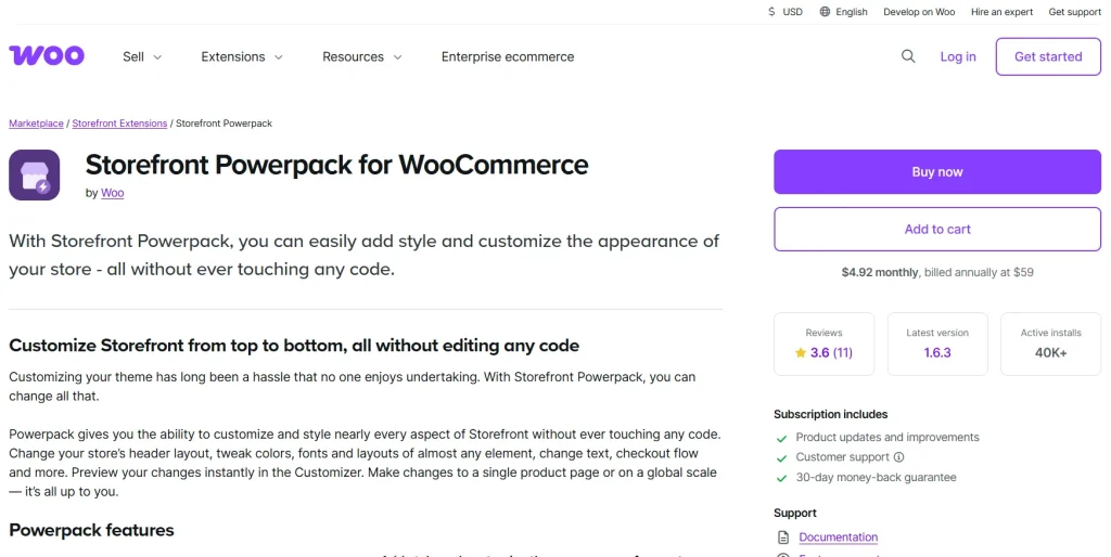 Storefront WooCommerce Customiser