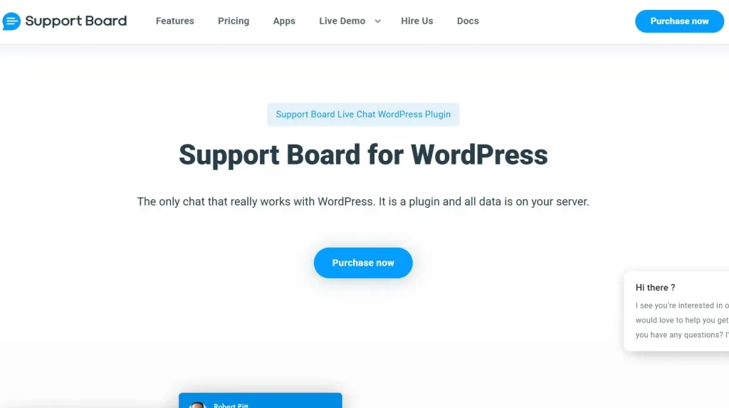 Support Board – WordPress Chat Plugin