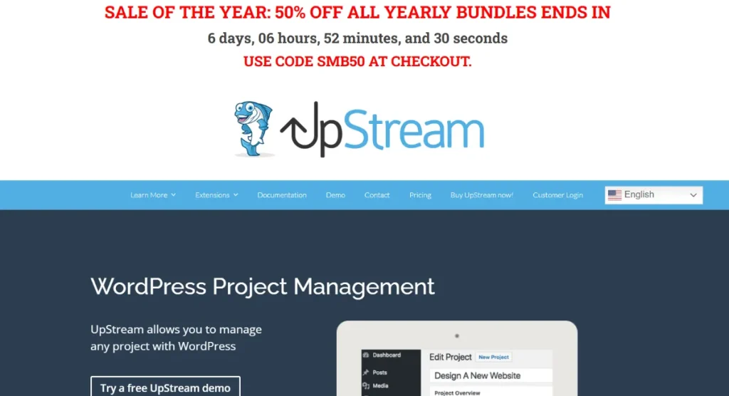 UpStream Frontend Edit