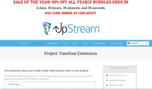 UpStream Project Timeline