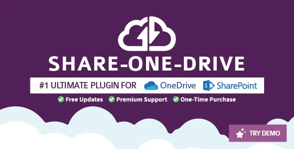 WP Cloud Plugin Share-one-Drive (OneDrive)