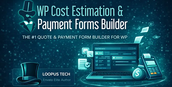 WP Cost Estimation & Payment Forms Builder