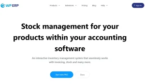 WP ERP – Inventory