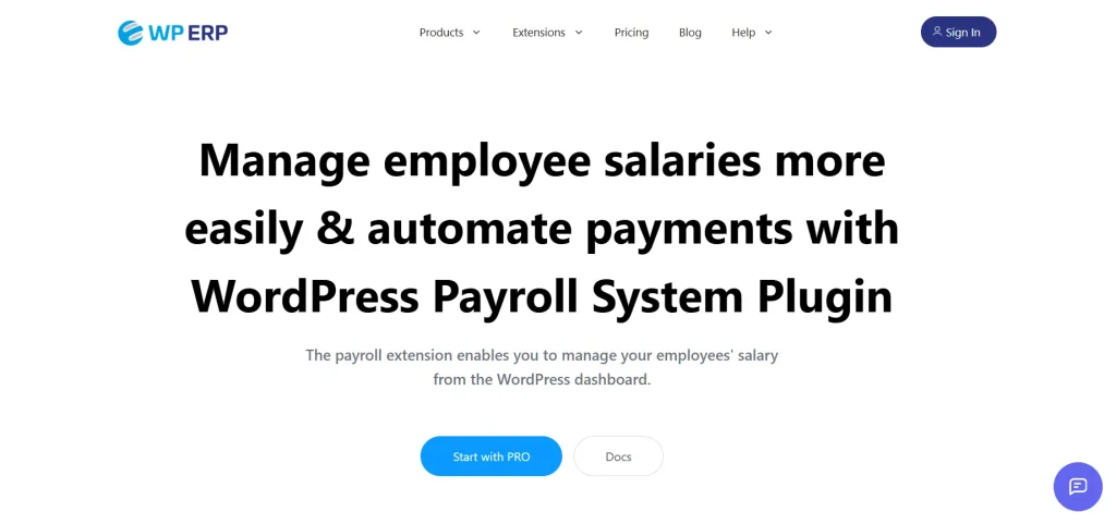 WP ERP – Payroll