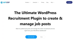 WP ERP – Recruitment