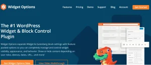 Widgets on Menu Addon