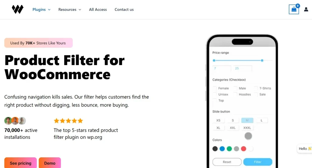 Woo Product Filter PRO