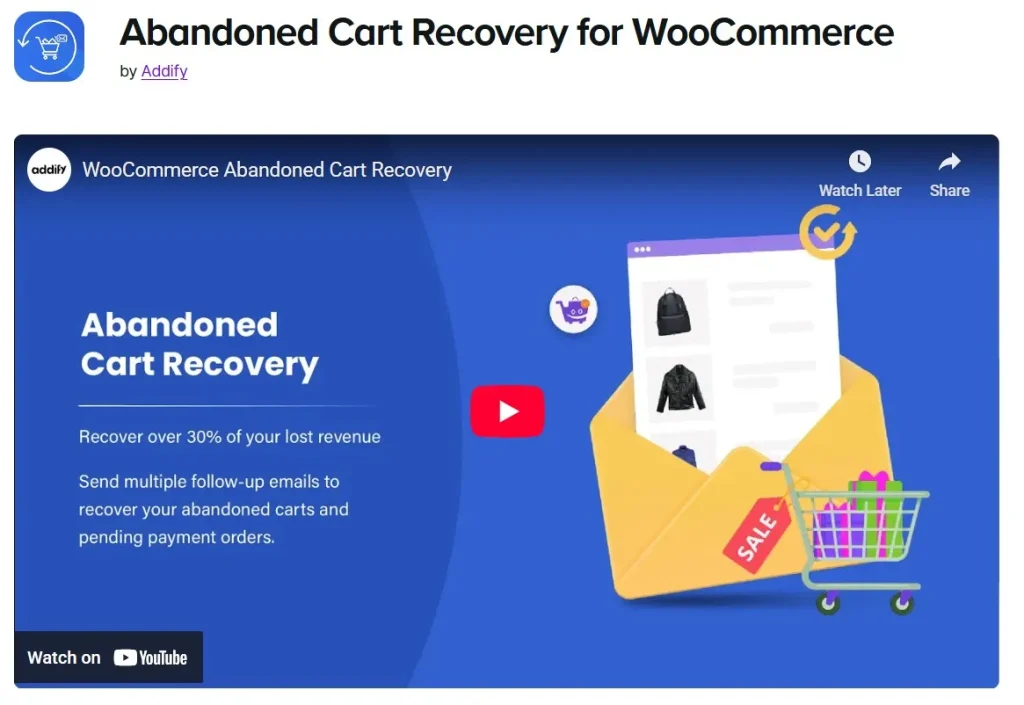 Abandoned Cart Recovery