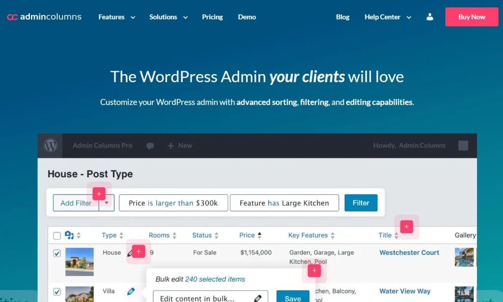 Admin Columns Pro – JetEngine