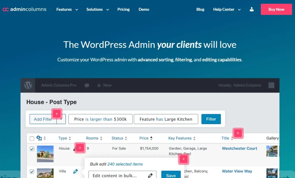 Admin Columns Pro – Ninja Forms
