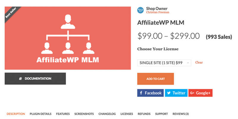 AffiliateWP MLM