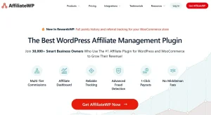 AffiliateWP – Affiliate Dashboard