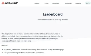 AffiliateWP – Leaderboard