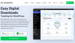 Analytify Easy Digital Downloads