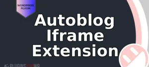 Autoblog Iframe Extension