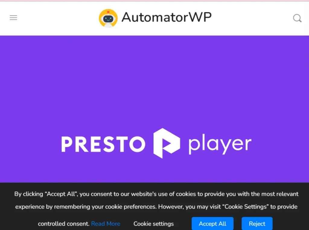 AutomatorWP &ndash; Presto Player