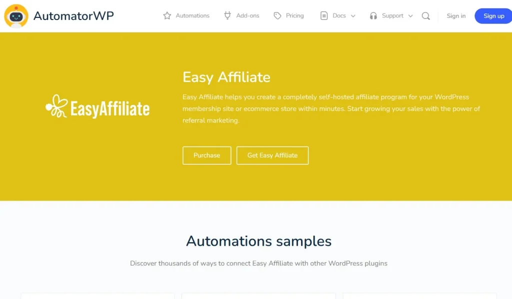 AutomatorWP – Easy Affiliate