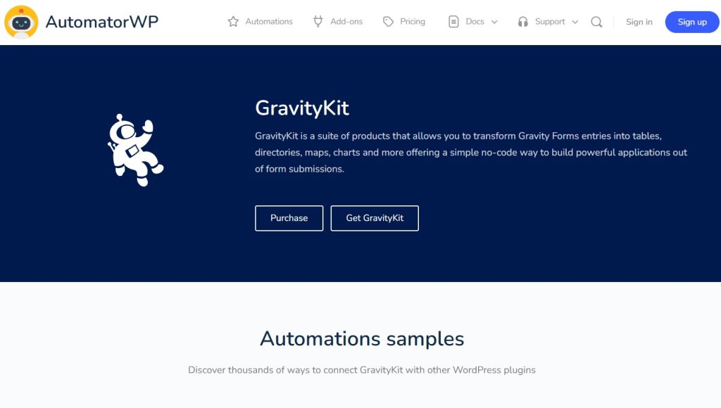 AutomatorWP – Gravity Kit
