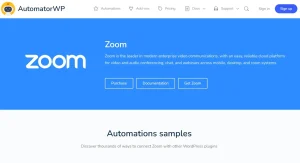 AutomatorWP – Zoom