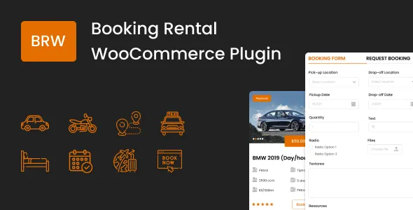 BRW – Booking & Rental Plugin