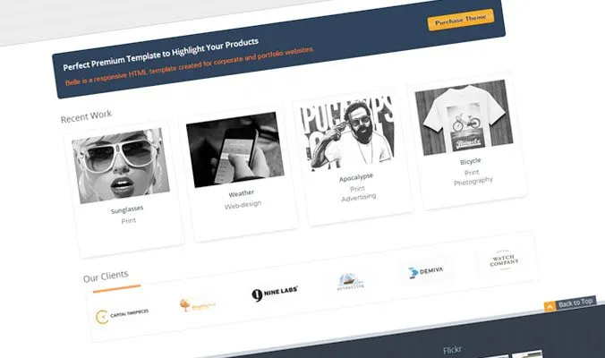 Belle Theme for WordPress