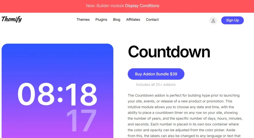 Builder Countdown