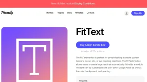 Builder FitText