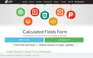Calculated Fields Form