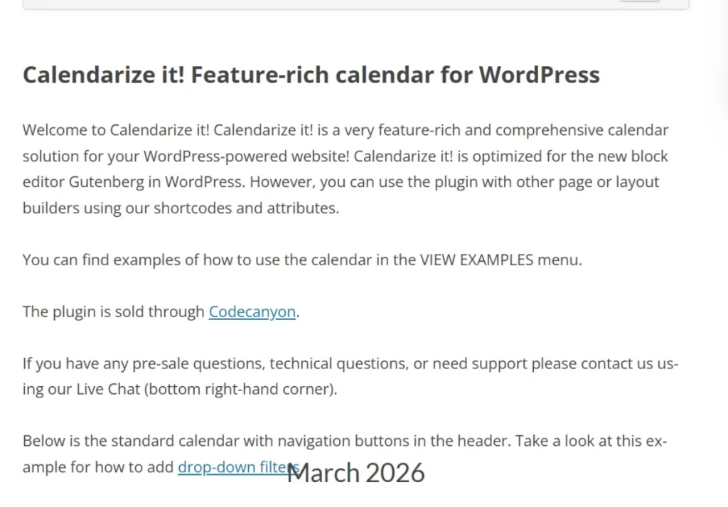 Calendarize it! CSS Editor
