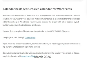 Calendarize it! CSS Editor