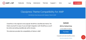 Classipress for AMP