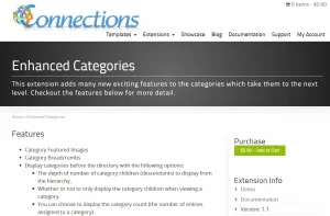 Connections Business Directory Extension – Enhanced Categories