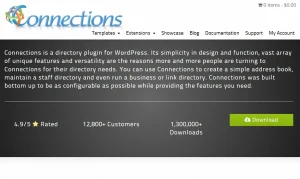 Connections Business Directory Template – Circled