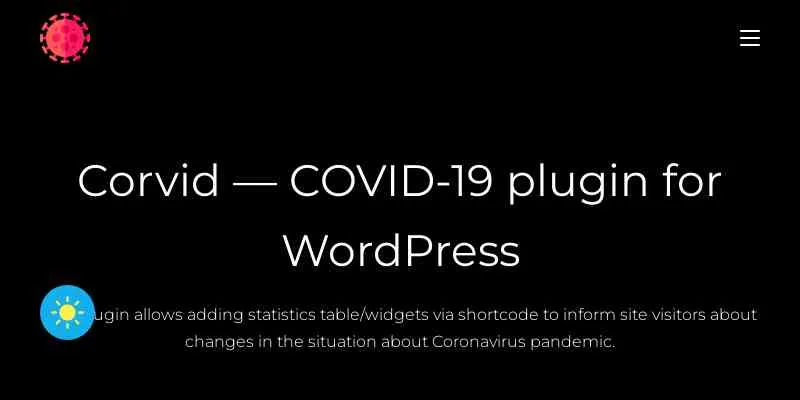 Corvid — COVID-19 data