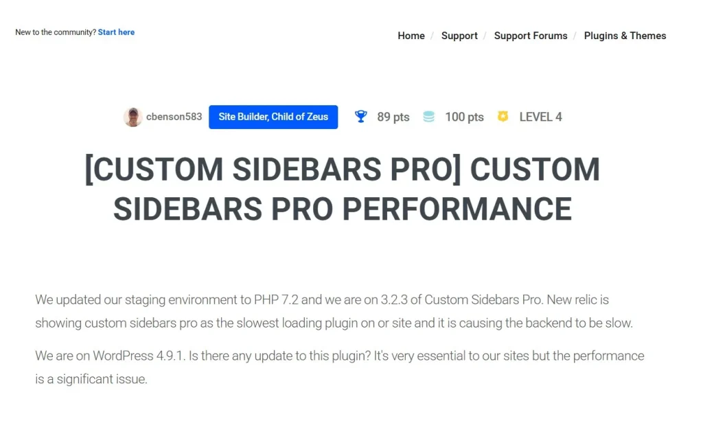 Custom Sidebars Pro