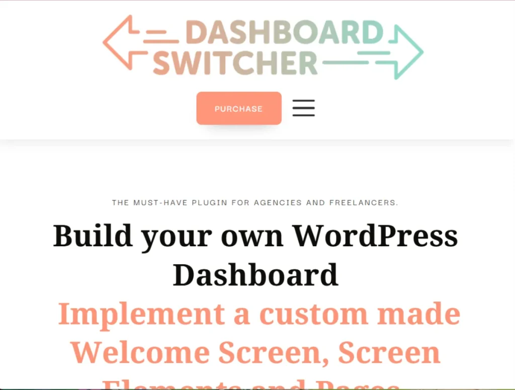 Dashboard Switcher 1 Dashboard Switcher