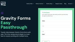 Easy Passthrough for Gravity Forms