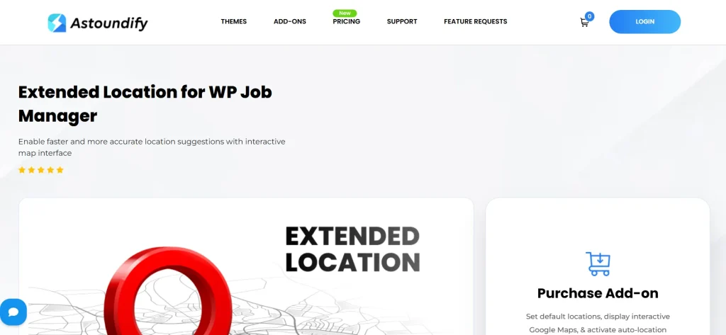 Extended Location for WP Job Manager