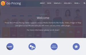 Go Pricing – WordPress Responsive Pricing Tables