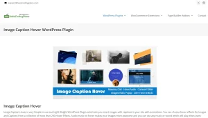 Image Caption Hover Pro