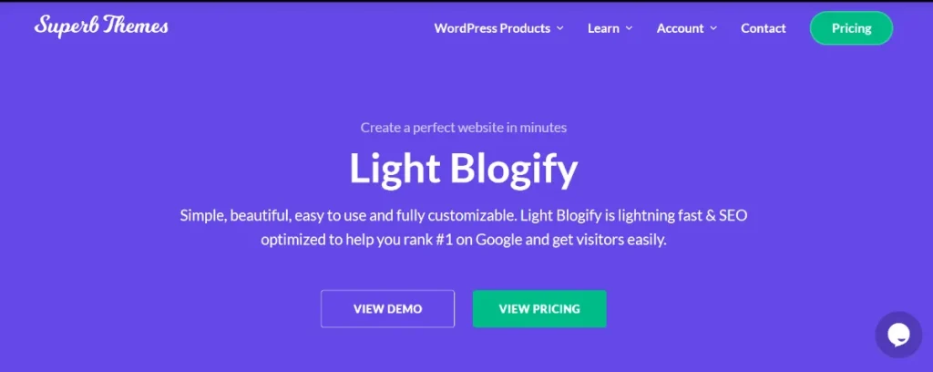 LightBlogify