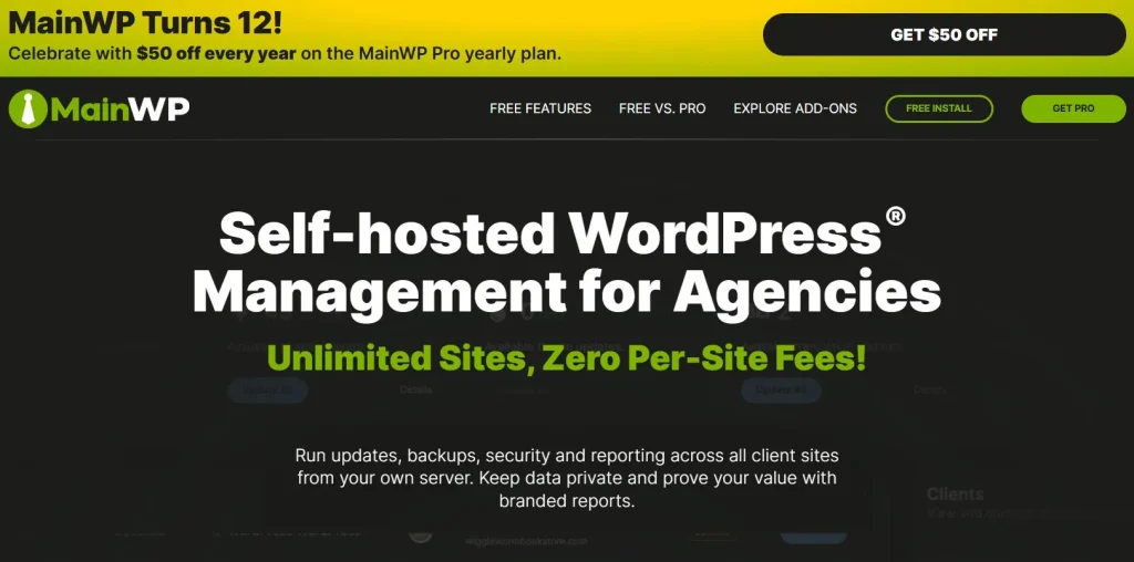 MainWP BackUpWordPress Extension